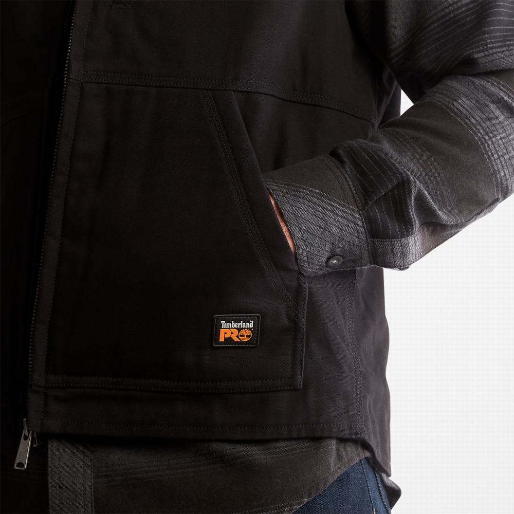 Pánské Vesty Timberland PRO® Gritman Podšité Platene Černé | TI82064-207