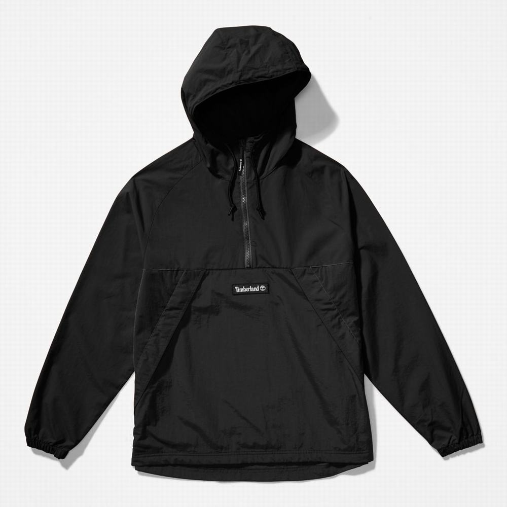 Pánské Větrovka Timberland Zip-Neck Windbreaker Černé Bílé | TI90123-267