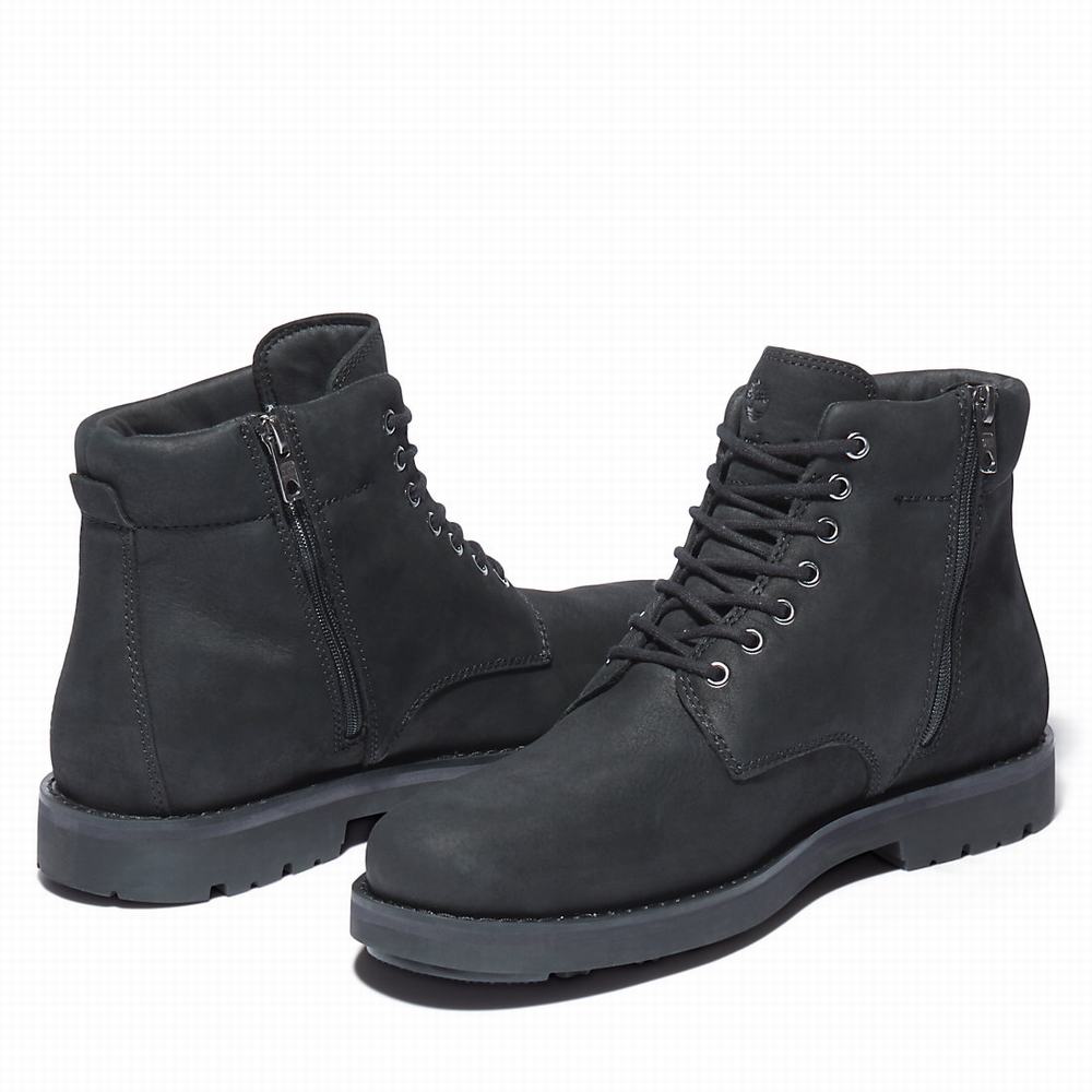 Pánské Zimní Boty Timberland Alden Brook Side-Zip Černé | TI01698-093