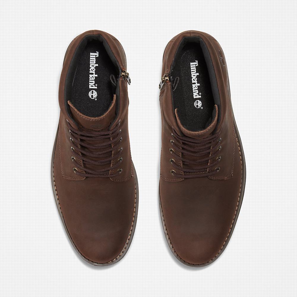 Pánské Zimní Boty Timberland Alden Brook Side-Zip Hnědé | TI47386-230