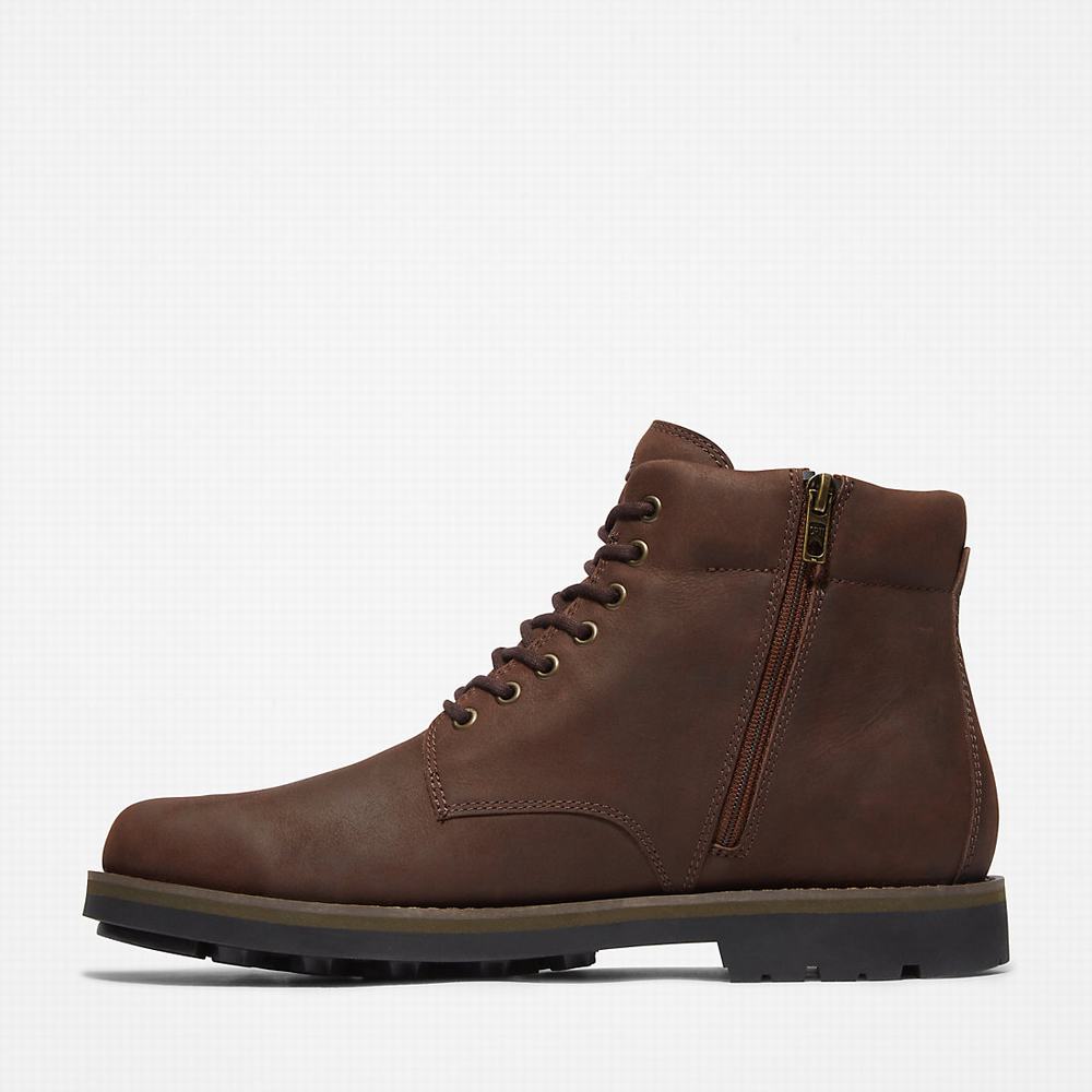 Pánské Zimní Boty Timberland Alden Brook Side-Zip Hnědé | TI47386-230