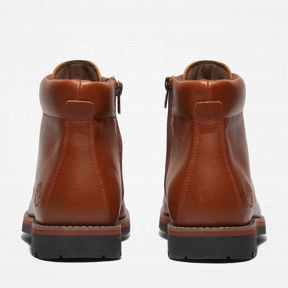 Pánské Zimní Boty Timberland Alden Brook Side-Zip Tmavě Hnědé | TI70361-092