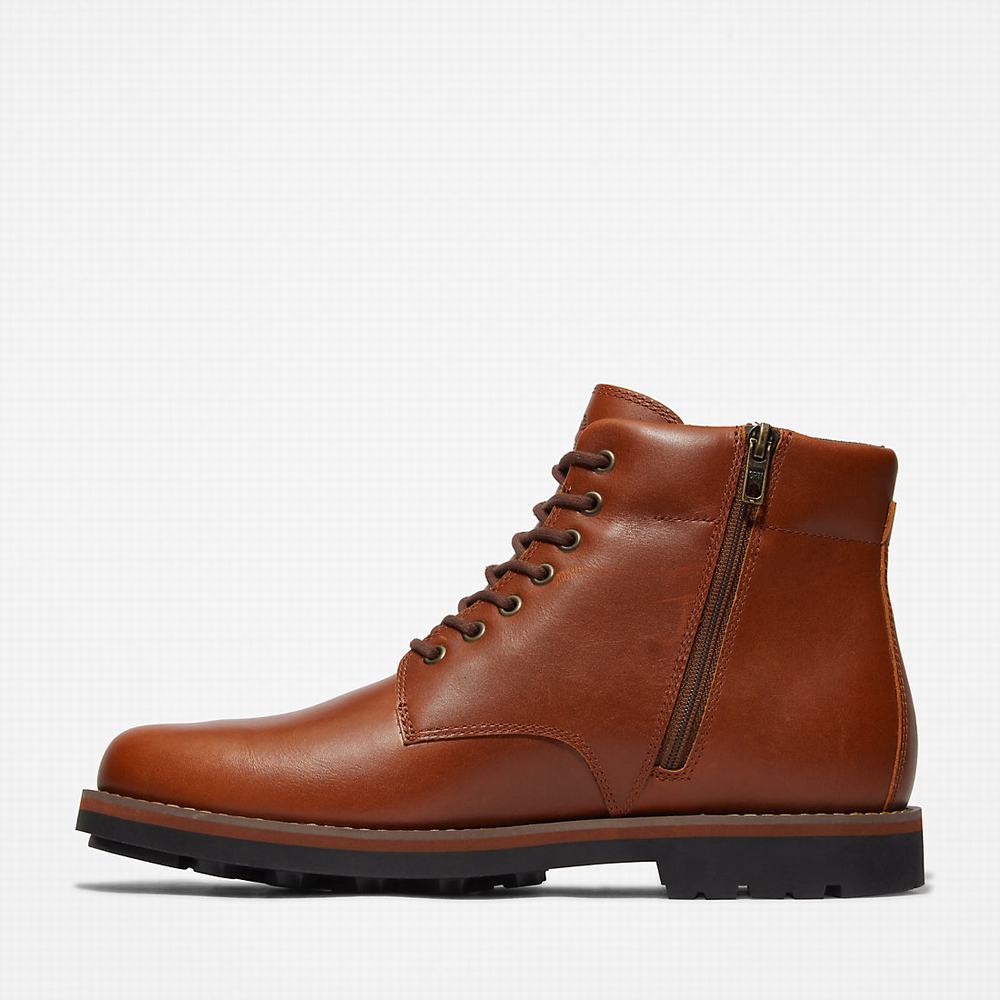 Pánské Zimní Boty Timberland Alden Brook Side-Zip Tmavě Hnědé | TI70361-092