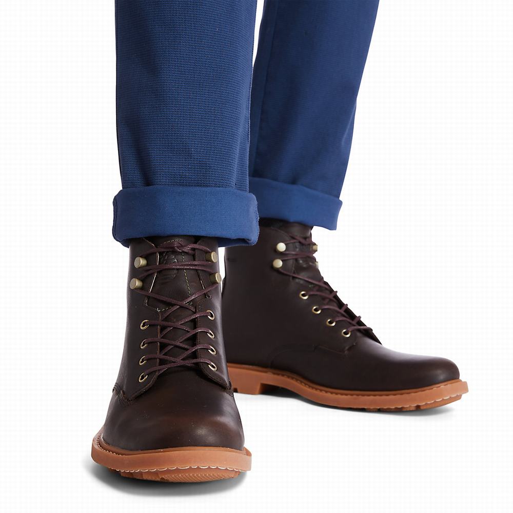 Pánské Zimní Boty Timberland Belanger EK+ 6 Inch Tmavě Hnědé | TI02498-604