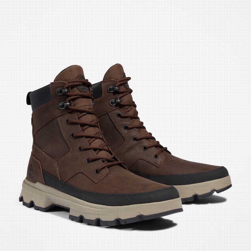 Pánské Zimní Boty Timberland GreenStride™ TBL® Originals Ultra Waterproof Tmavě Hnědé | TI95018-830