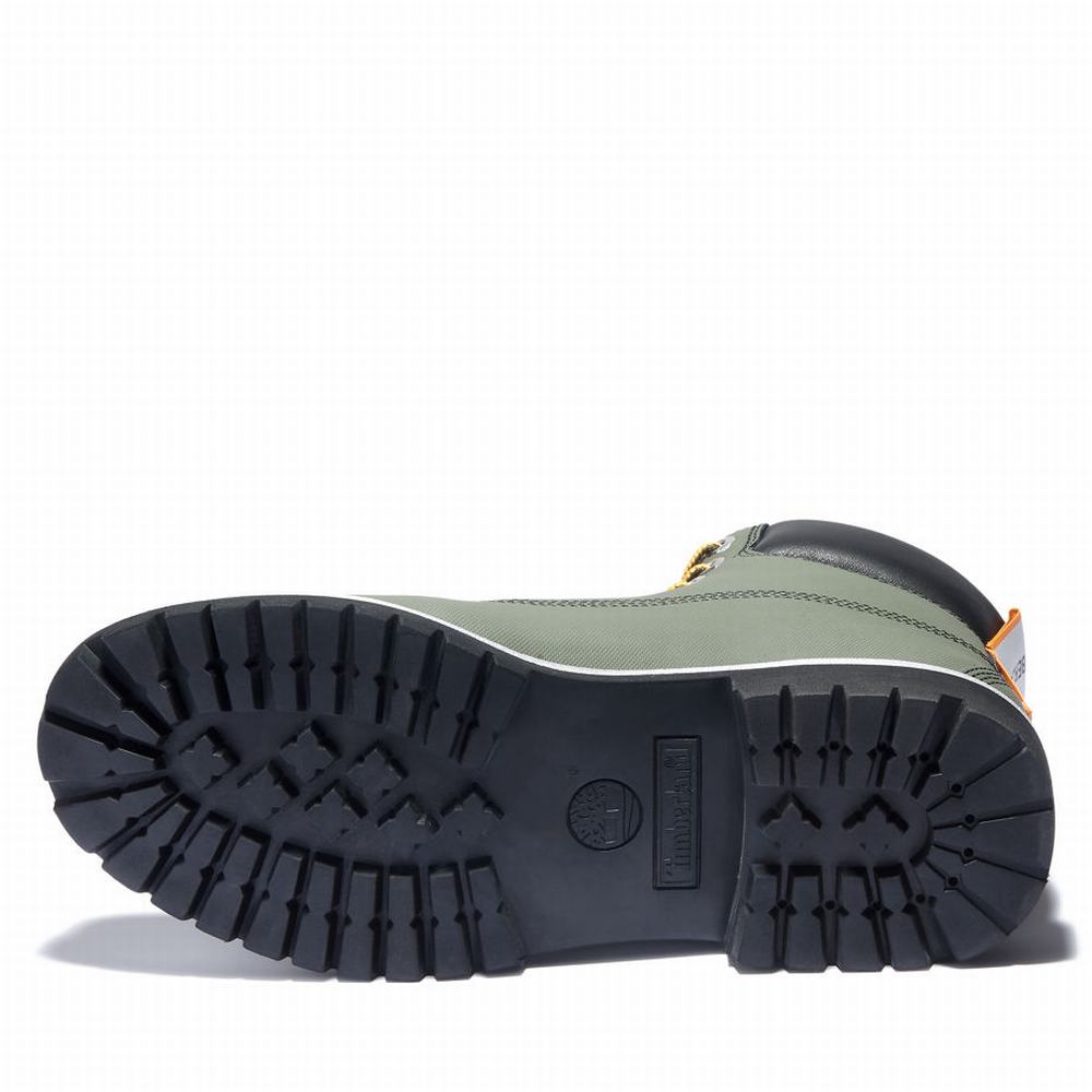 Pánské Zimní Boty Timberland Heritage 6 Inch Waterproof Zelene | TI13702-129