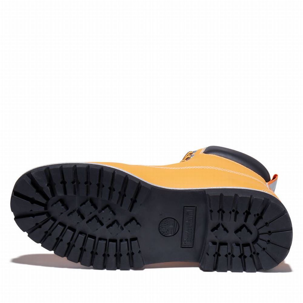 Pánské Zimní Boty Timberland Heritage 6 Inch Waterproof Oranžové | TI18246-076
