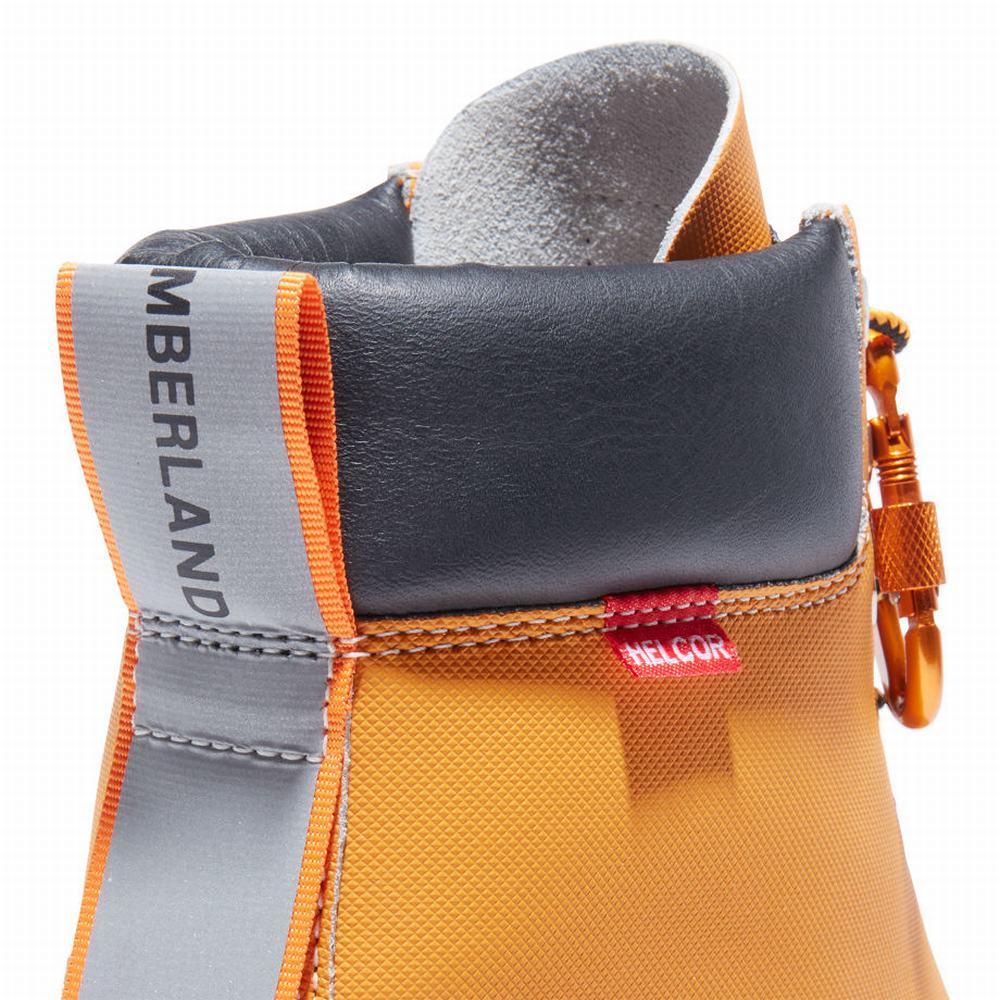 Pánské Zimní Boty Timberland Heritage 6 Inch Waterproof Oranžové | TI18246-076