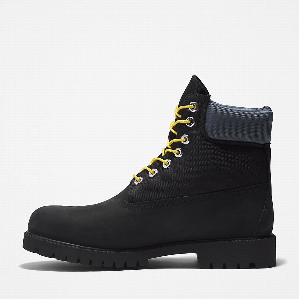 Pánské Zimní Boty Timberland Heritage 6 Inch Černé | TI20853-247