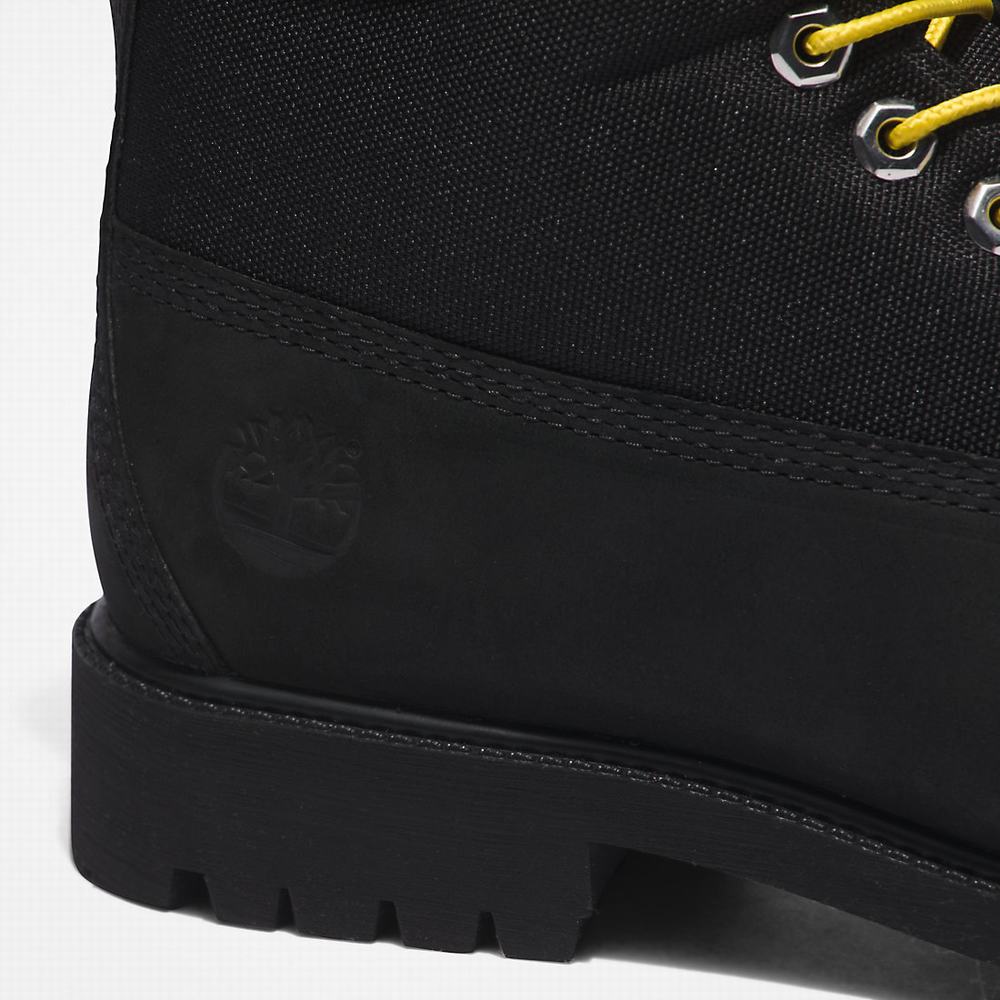 Pánské Zimní Boty Timberland Heritage 6 Inch Černé | TI20853-247