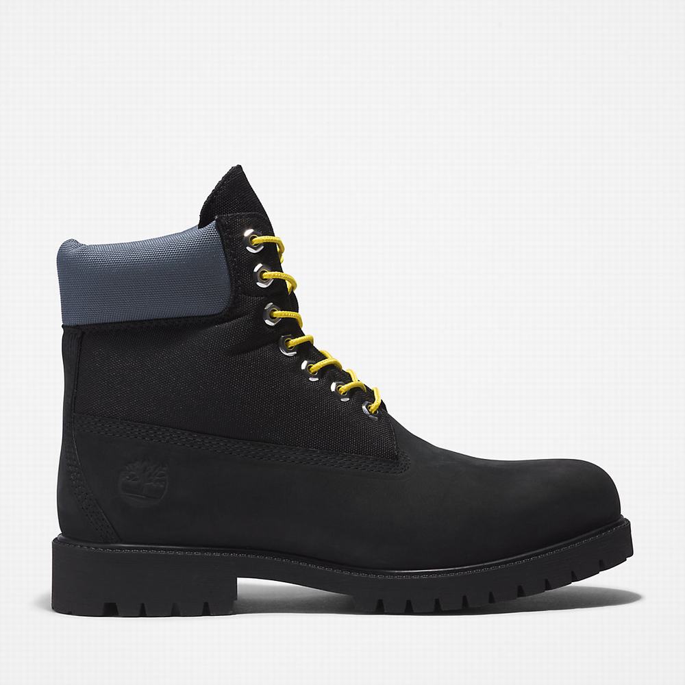 Pánské Zimní Boty Timberland Heritage 6 Inch Černé | TI20853-247