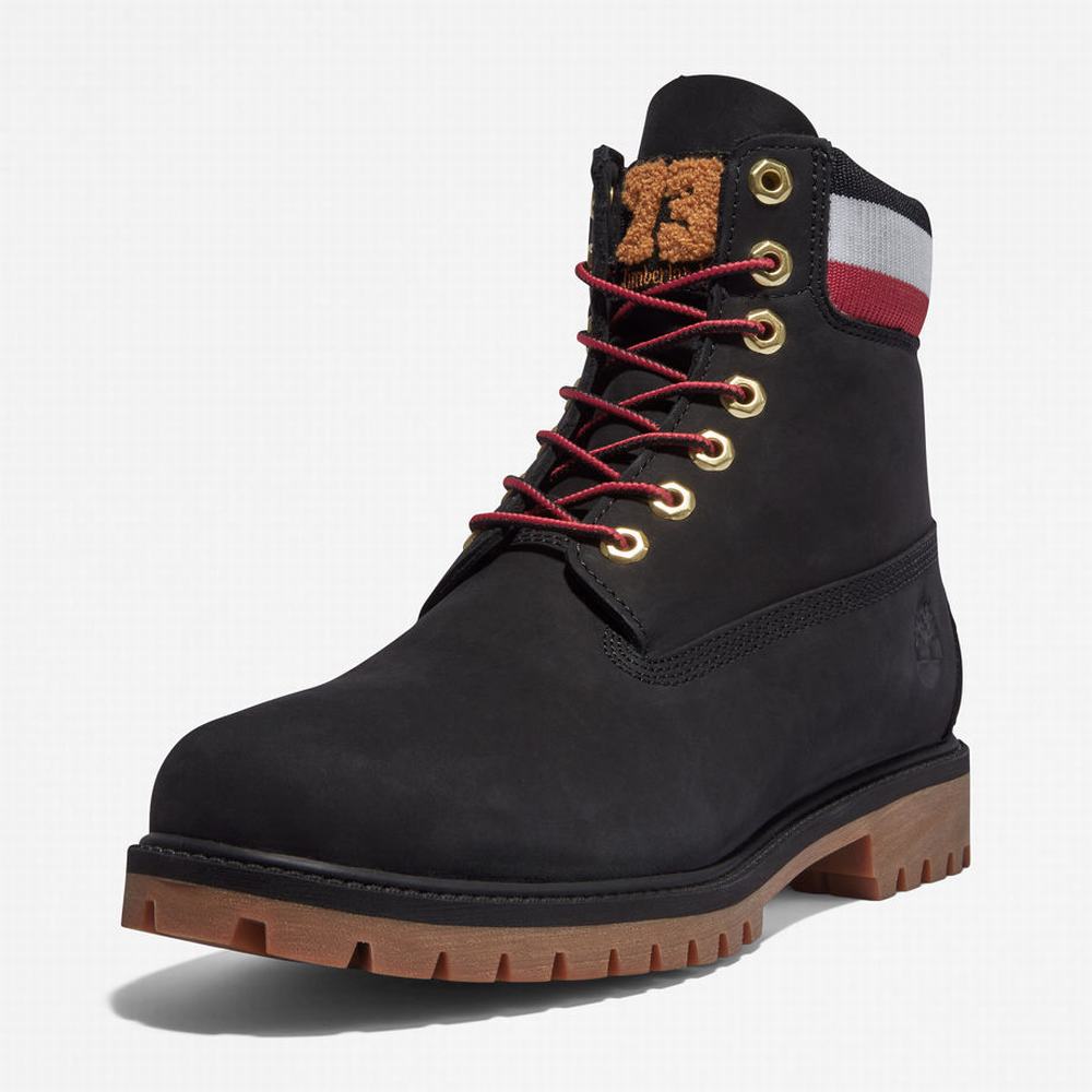 Pánské Zimní Boty Timberland Heritage 6 Inch Winter Černé | TI54016-179