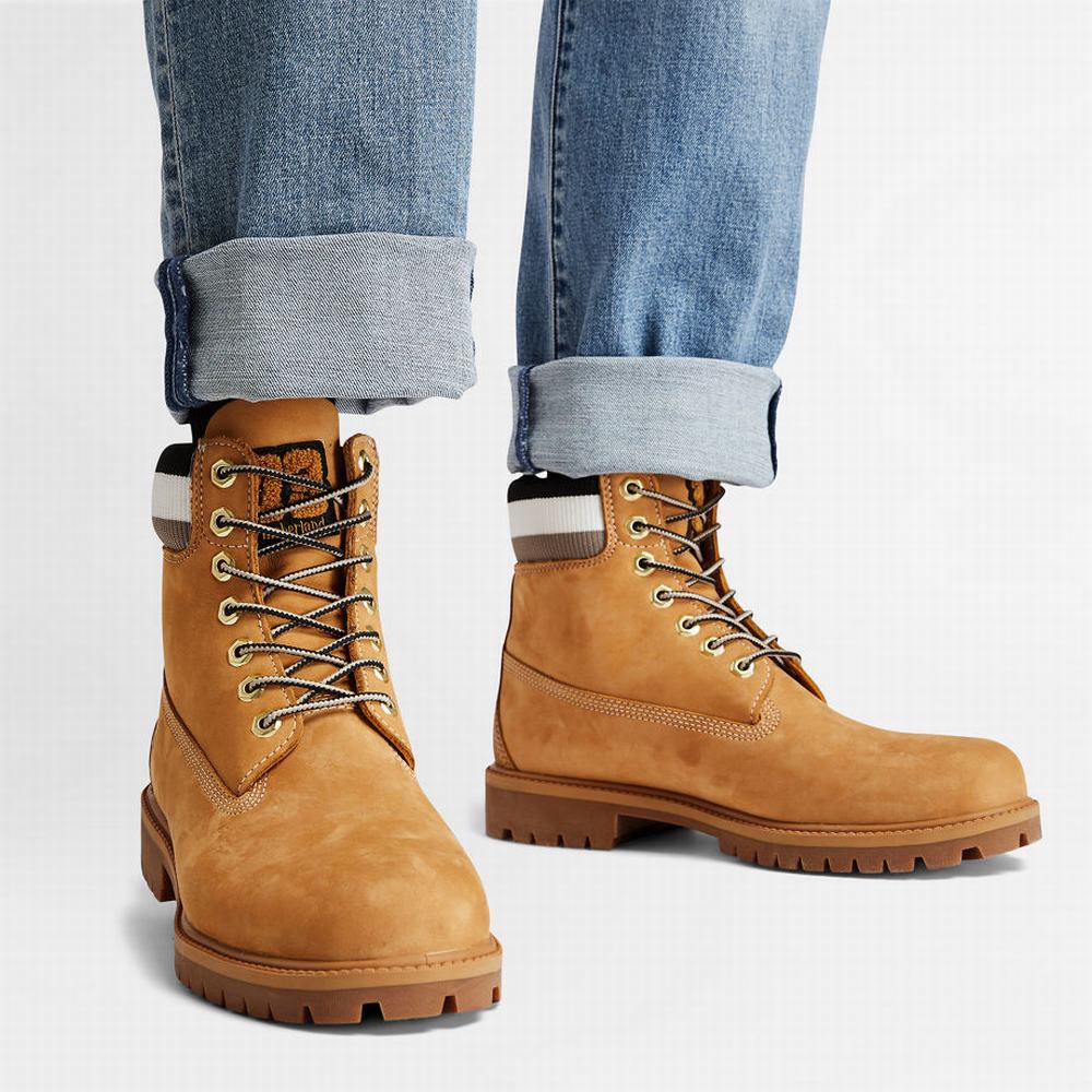 Pánské Zimní Boty Timberland Heritage 6 Inch Winter Hnědé | TI57096-160