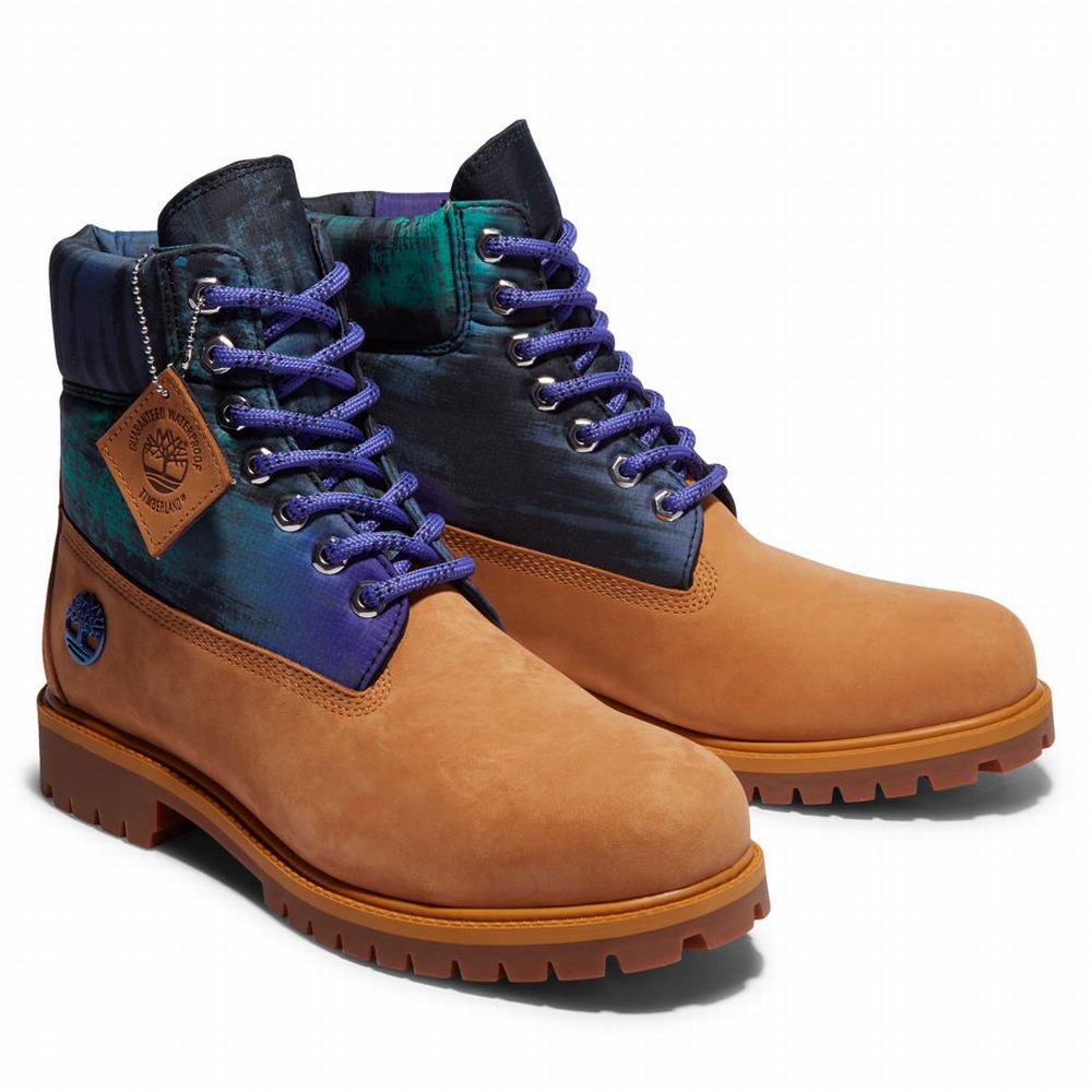Pánské Zimní Boty Timberland Heritage 6 Inch Žluté | TI63457-487