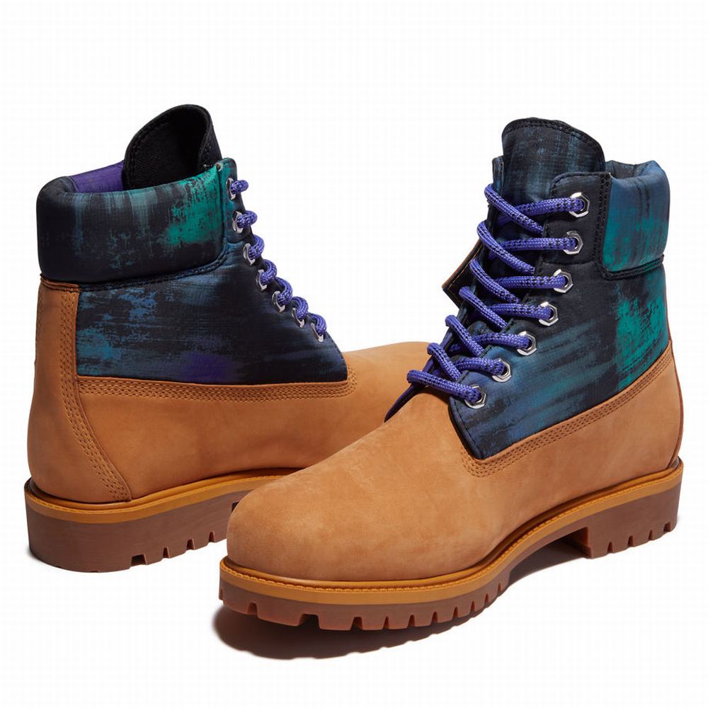 Pánské Zimní Boty Timberland Heritage 6 Inch Žluté | TI63457-487