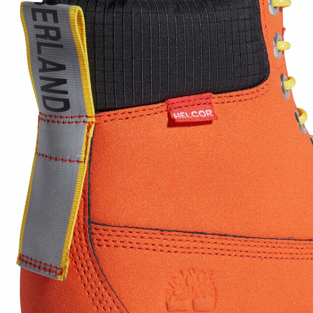 Pánské Zimní Boty Timberland Heritage 6 Inch Winter Oranžové | TI85047-524