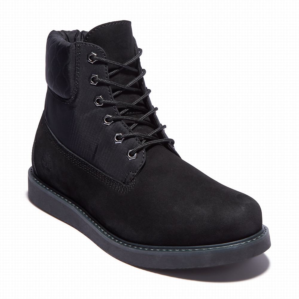 Pánské Zimní Boty Timberland Newmarket II 6 Inch Prošívaný Černé | TI29470-093