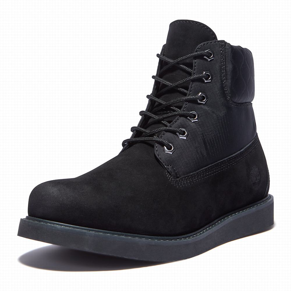 Pánské Zimní Boty Timberland Newmarket II 6 Inch Prošívaný Černé | TI29470-093