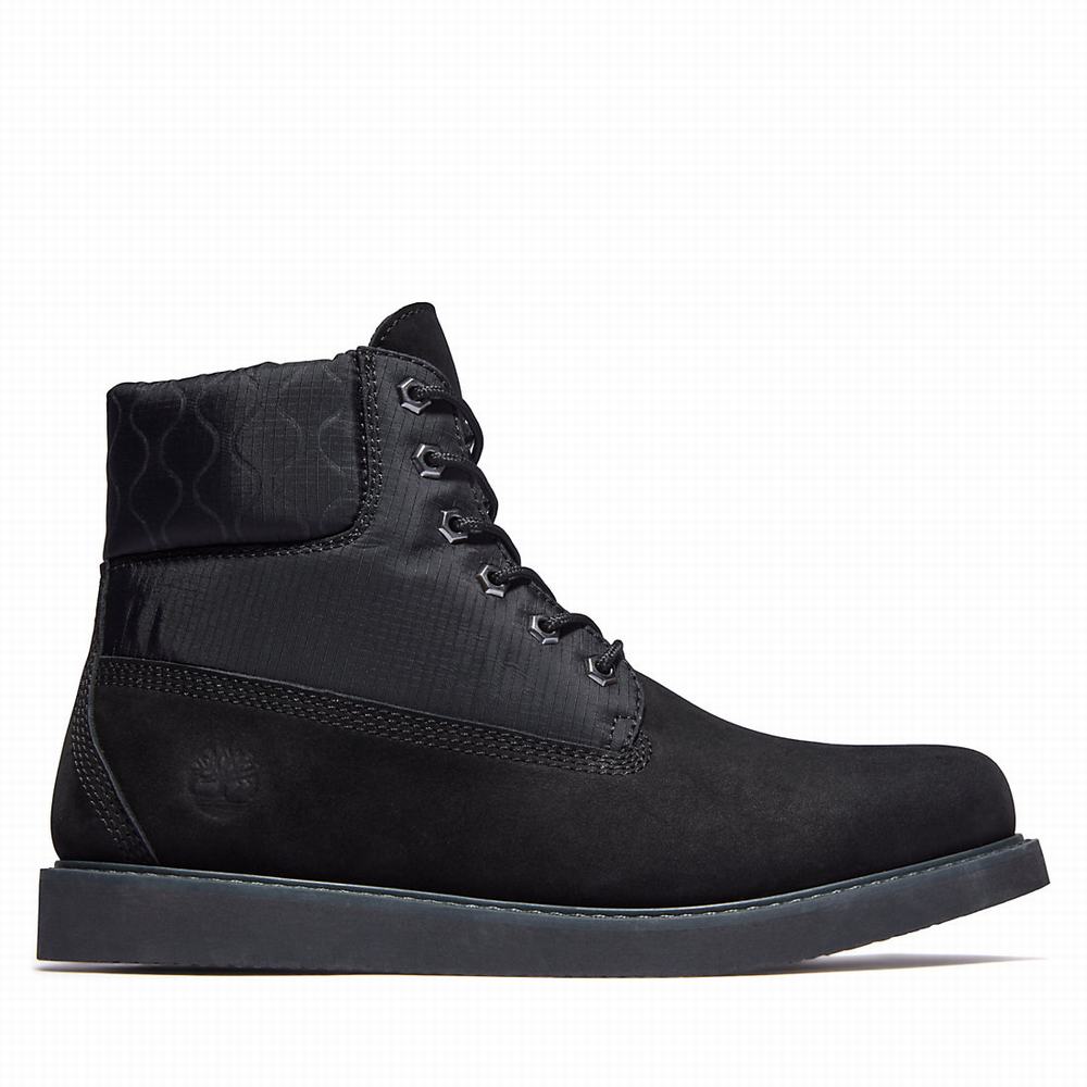 Pánské Zimní Boty Timberland Newmarket II 6 Inch Prošívaný Černé | TI29470-093