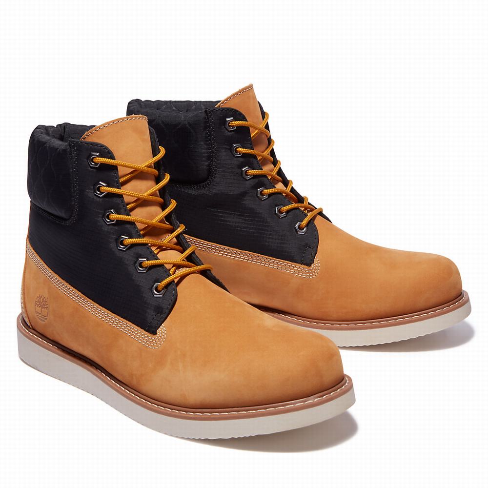 Pánské Zimní Boty Timberland Newmarket II 6 Inch Prošívaný Žluté | TI35921-271
