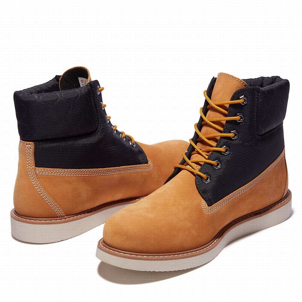 Pánské Zimní Boty Timberland Newmarket II 6 Inch Prošívaný Žluté | TI35921-271