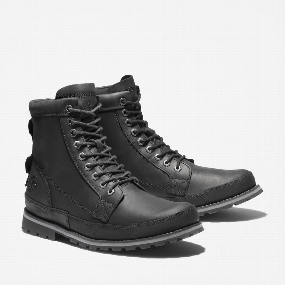 Pánské Zimní Boty Timberland Original 6-inch Černé | TI02174-721
