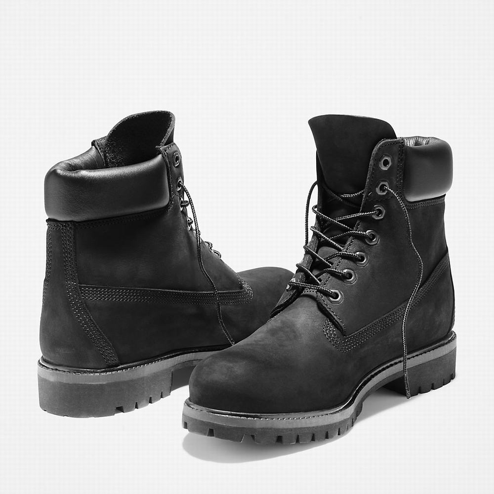 Pánské Zimní Boty Timberland Premium 6 Inch Černé | TI67530-298