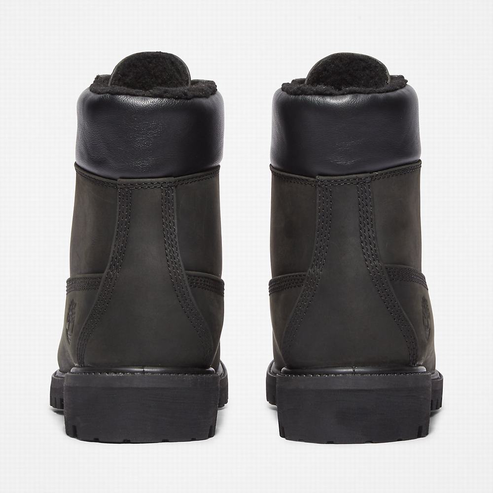 Pánské Zimní Boty Timberland Premium Warm-lined 6 Inch Černé | TI50832-849