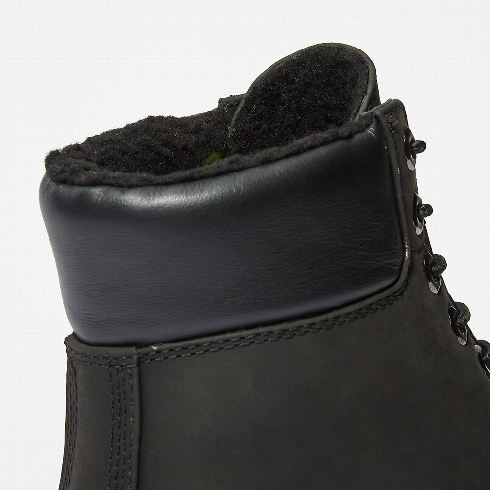 Pánské Zimní Boty Timberland Premium Warm-lined 6 Inch Černé | TI50832-849