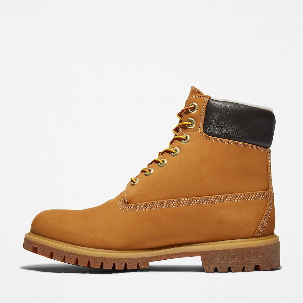 Pánské Zimní Boty Timberland Premium Warm-lined 6 Inch Žluté | TI98173-025