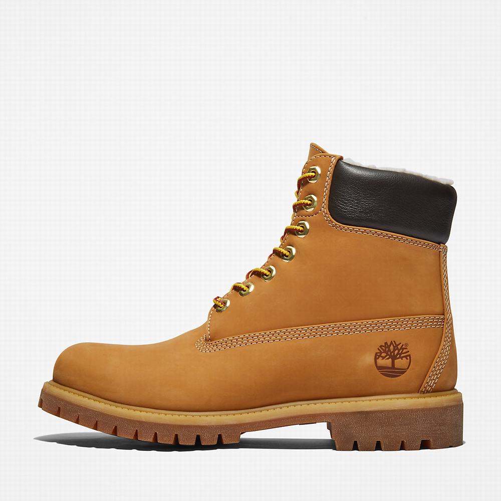 Pánské Zimní Boty Timberland Premium Warm-lined 6 Inch Žluté | TI98173-025