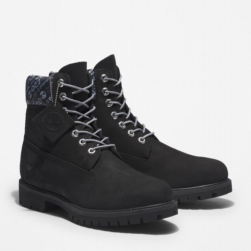 Pánské Zimní Boty Timberland Premium® 6 Inch Černé | TI32167-648