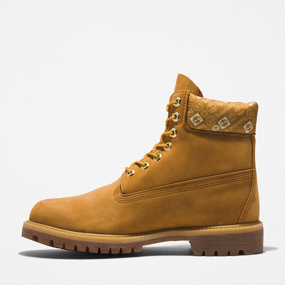 Pánské Zimní Boty Timberland Premium® 6 Inch Žluté Bílé | TI61309-623