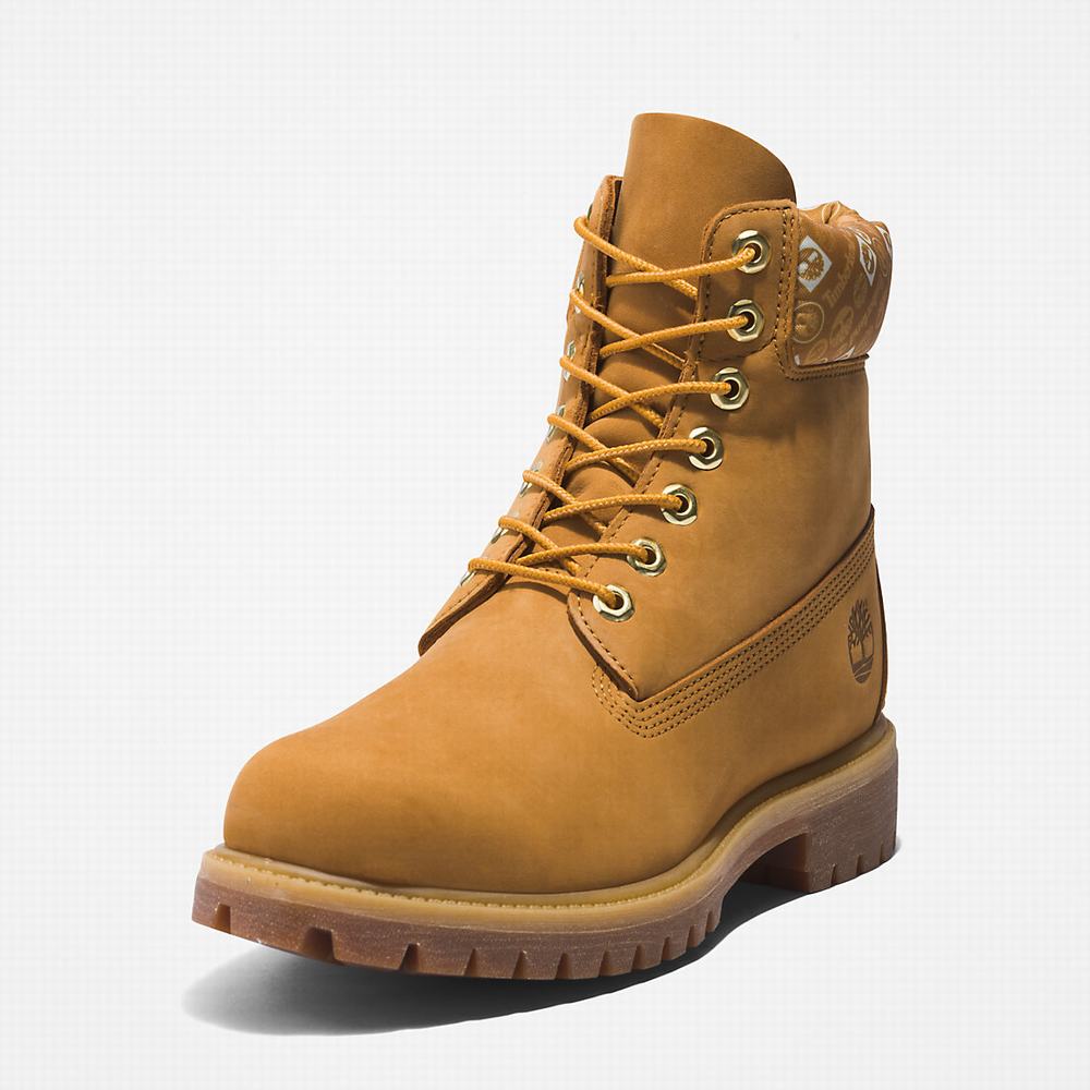 Pánské Zimní Boty Timberland Premium® 6 Inch Žluté Bílé | TI61309-623
