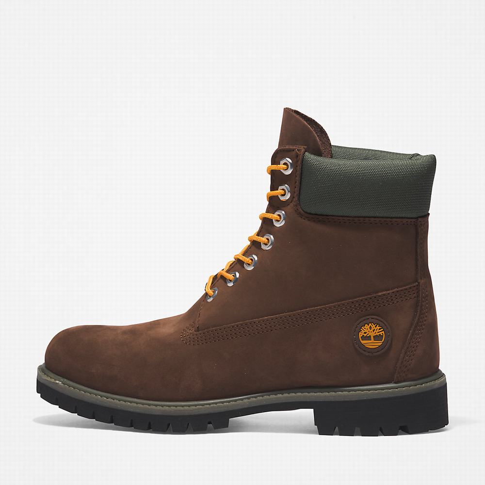 Pánské Zimní Boty Timberland Premium® 6 Inch Tmavě Hnědé | TI85769-468