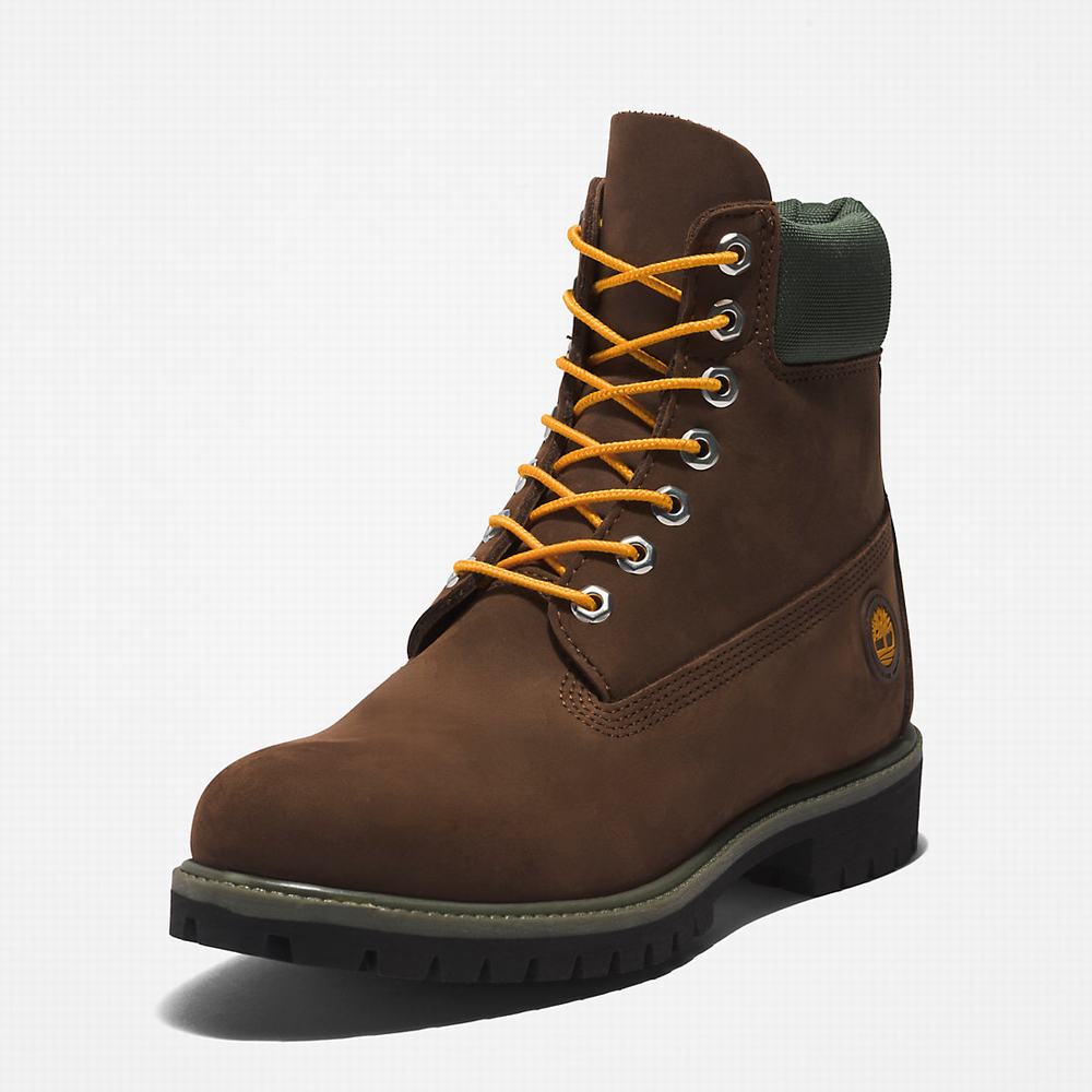 Pánské Zimní Boty Timberland Premium® 6 Inch Tmavě Hnědé | TI85769-468