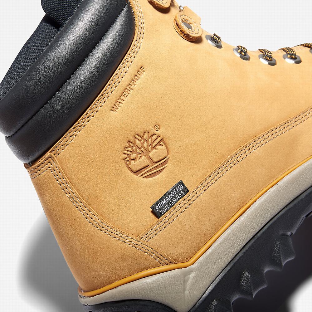 Pánské Zimní Boty Timberland Rime Ridge Mid Žluté | TI57321-649
