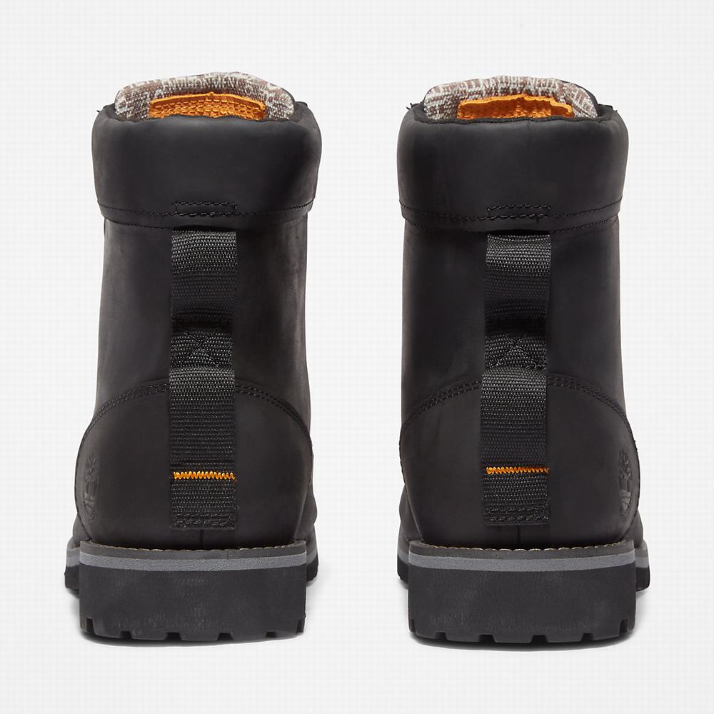 Pánské Zimní Boty Timberland Rugged Waterproof II 6 Inch Černé | TI41280-129