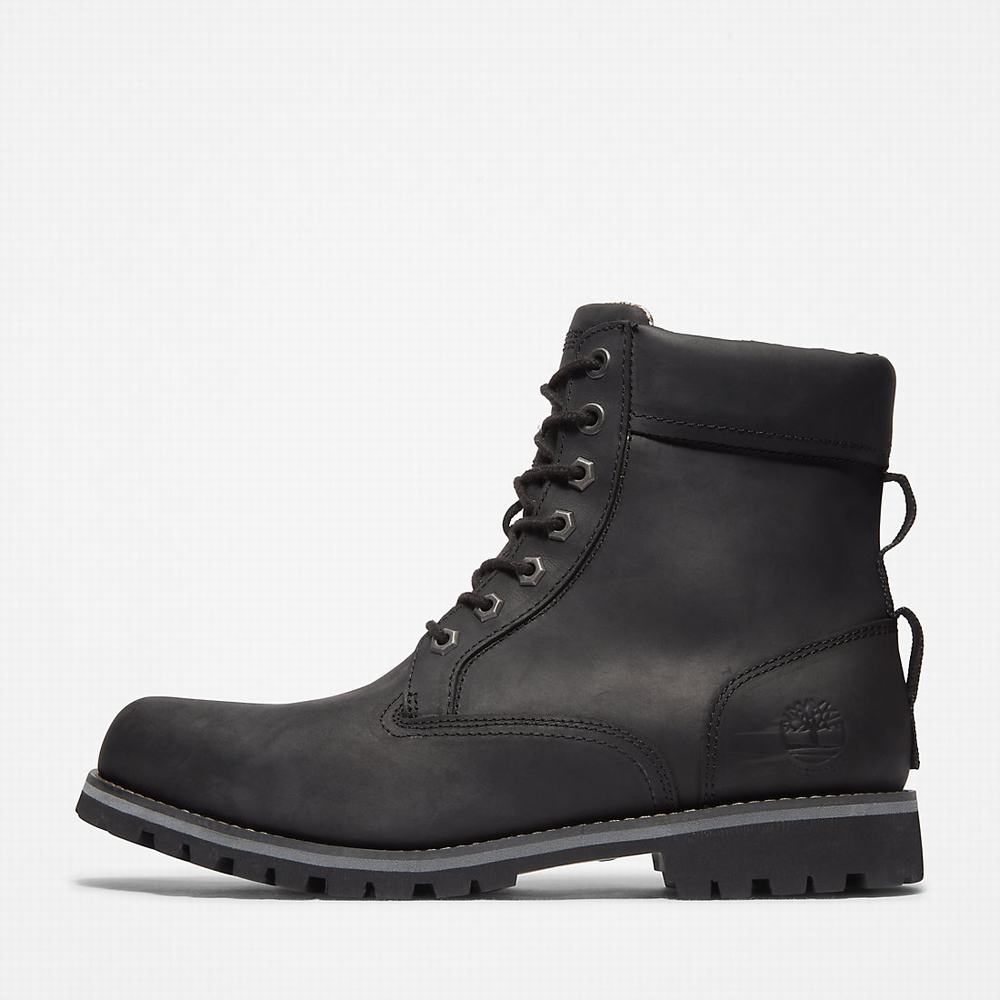 Pánské Zimní Boty Timberland Rugged Waterproof II 6 Inch Černé | TI41280-129