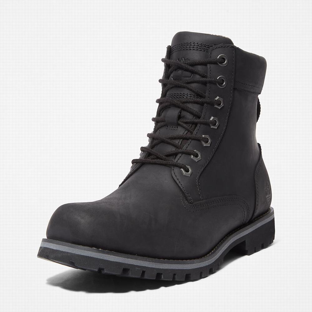 Pánské Zimní Boty Timberland Rugged Waterproof II 6 Inch Černé | TI41280-129