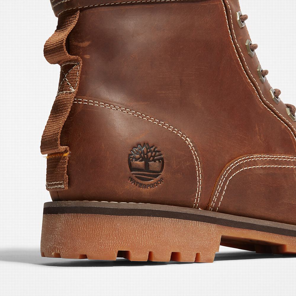 Pánské Zimní Boty Timberland Rugged Waterproof II 6 Inch Světle Hnědé | TI85461-208