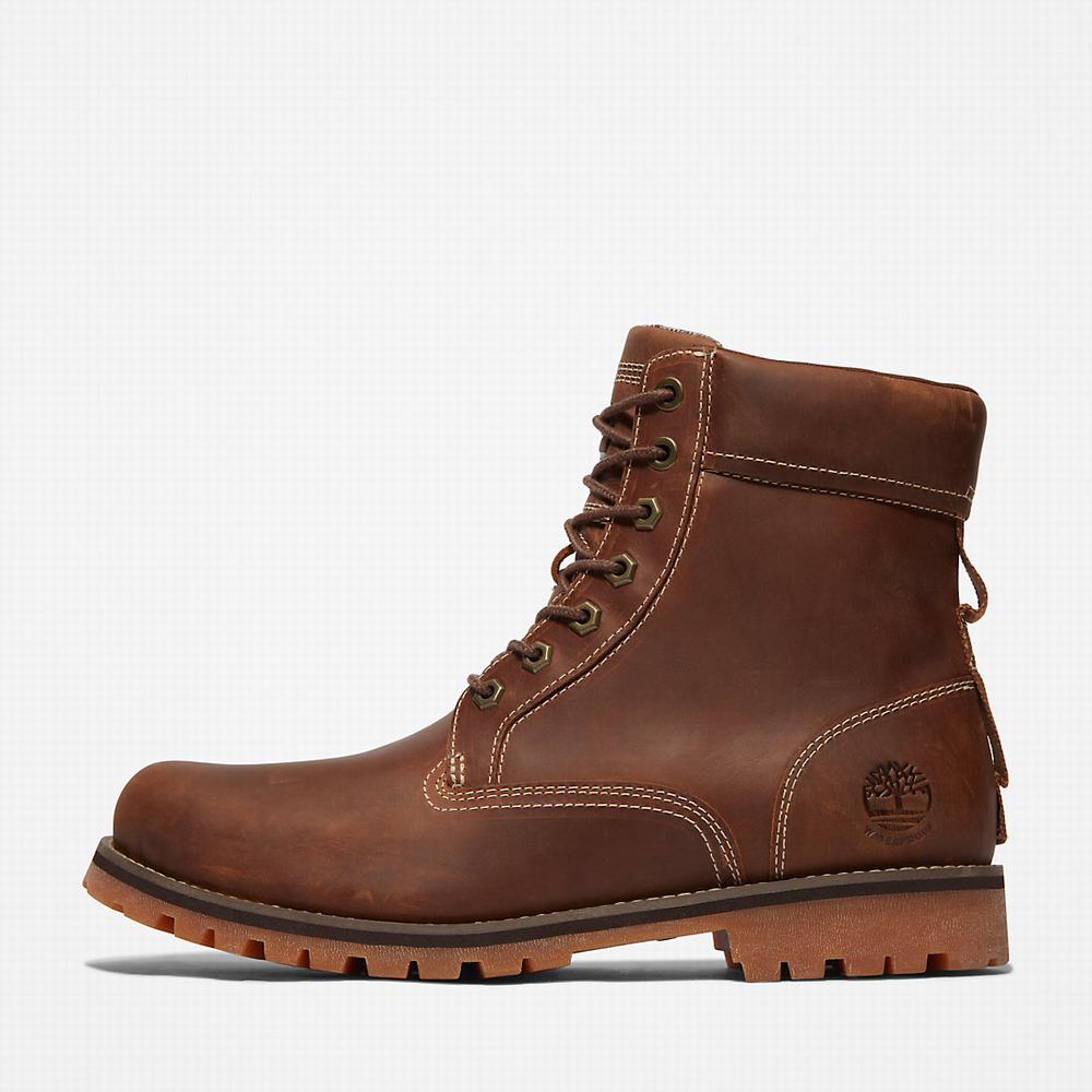 Pánské Zimní Boty Timberland Rugged Waterproof II 6 Inch Světle Hnědé | TI85461-208