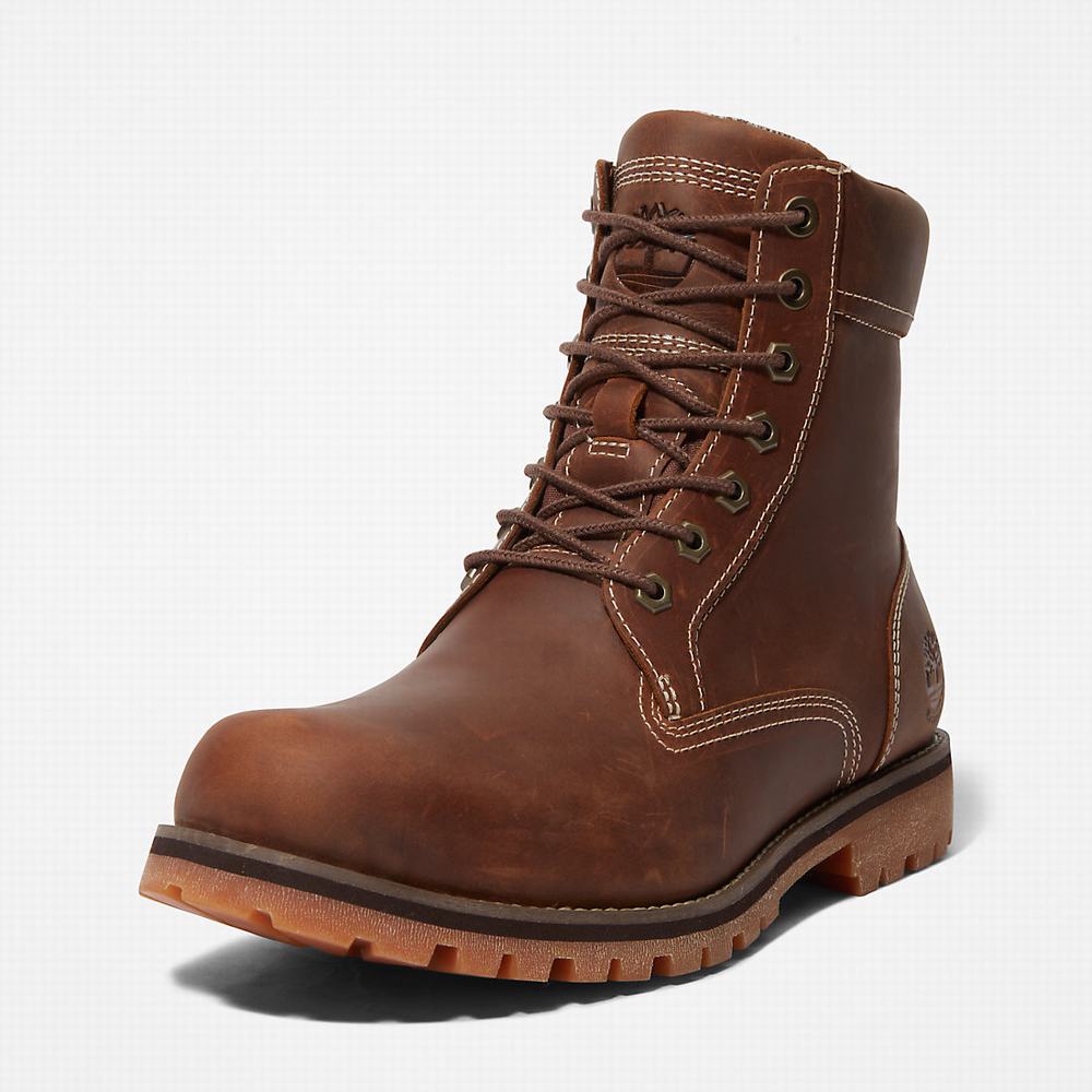 Pánské Zimní Boty Timberland Rugged Waterproof II 6 Inch Světle Hnědé | TI85461-208