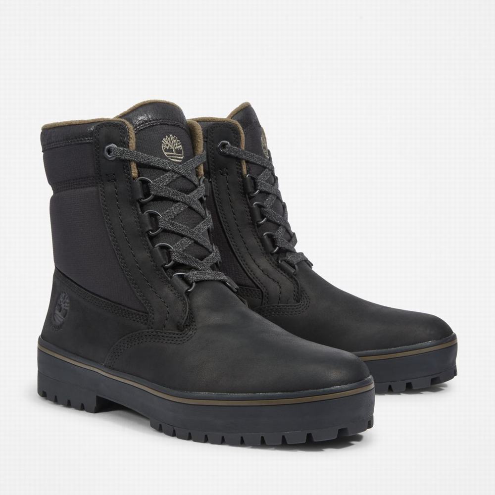 Pánské Zimní Boty Timberland Spruce Mountain Waterproof Warm-Podšité Černé | TI02791-429