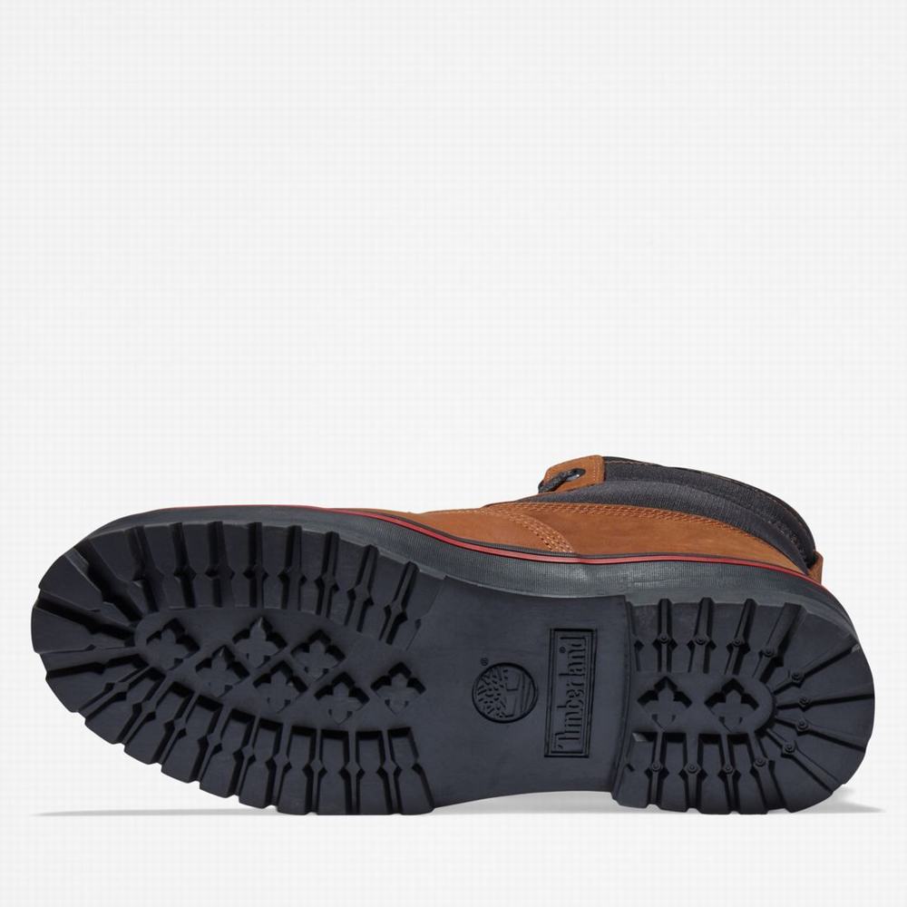 Pánské Zimní Boty Timberland Spruce Mountain Waterproof Warm-Podšité Tmavě Hnědé Černé | TI23796-483