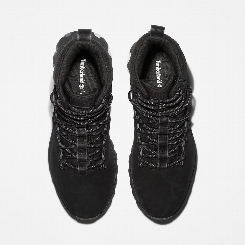 Pánské Zimní Boty Timberland TBL® Edge Waterproof Černé | TI69012-206