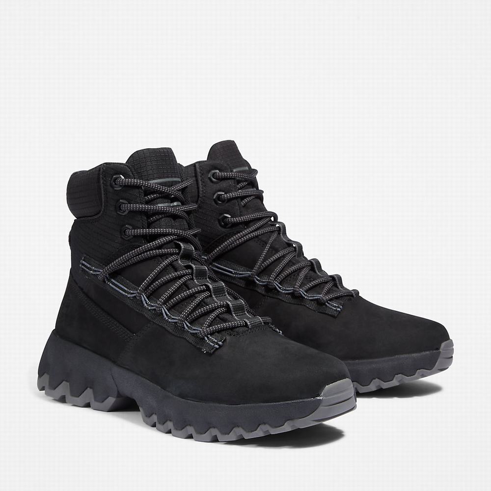 Pánské Zimní Boty Timberland TBL® Edge Waterproof Černé | TI69012-206