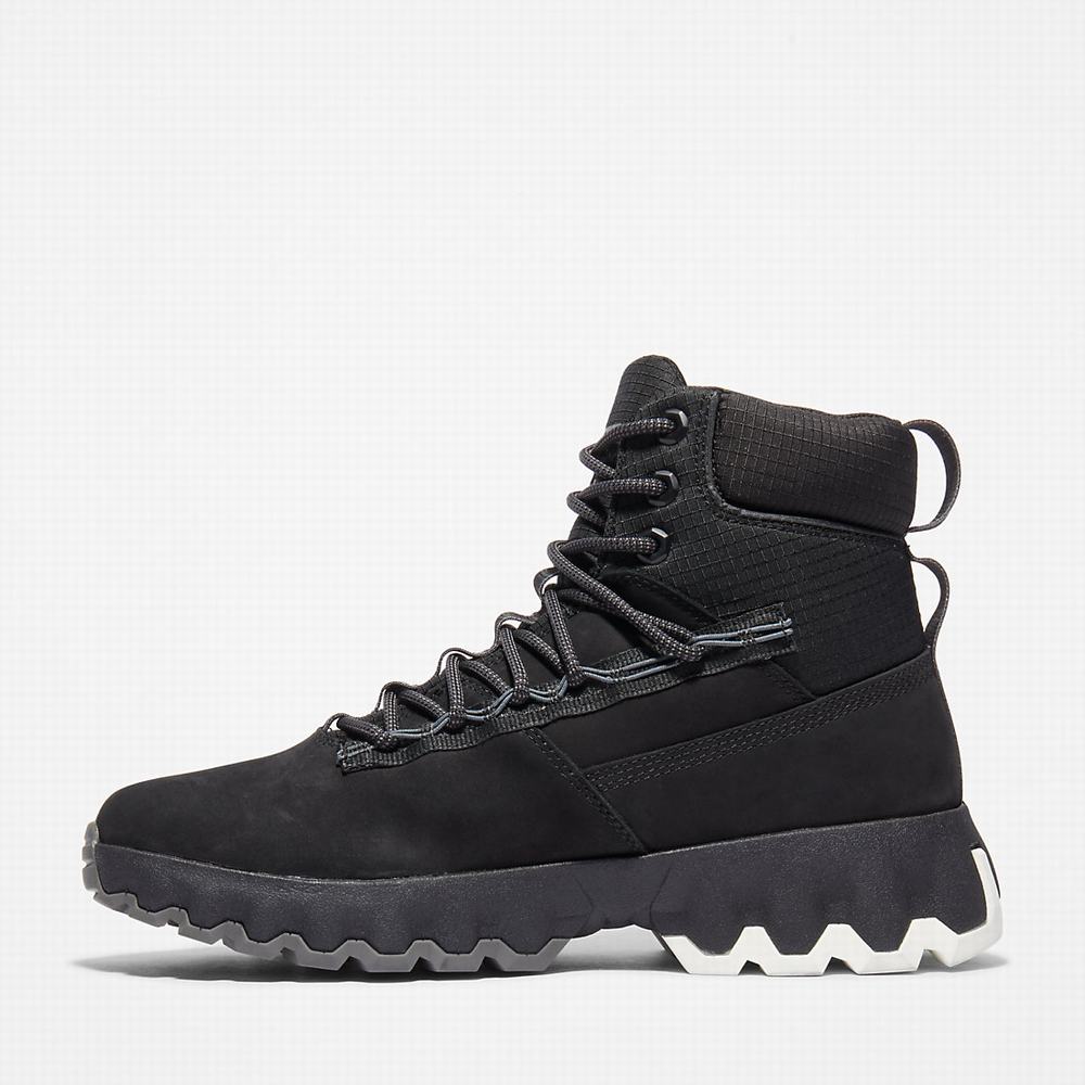 Pánské Zimní Boty Timberland TBL® Edge Waterproof Černé | TI69012-206