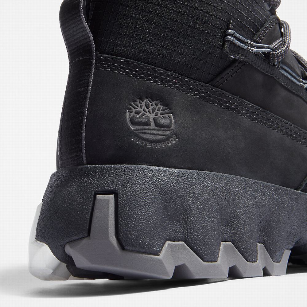 Pánské Zimní Boty Timberland TBL® Edge Waterproof Černé | TI69012-206