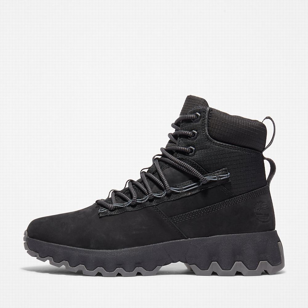 Pánské Zimní Boty Timberland TBL® Edge Waterproof Černé | TI69012-206